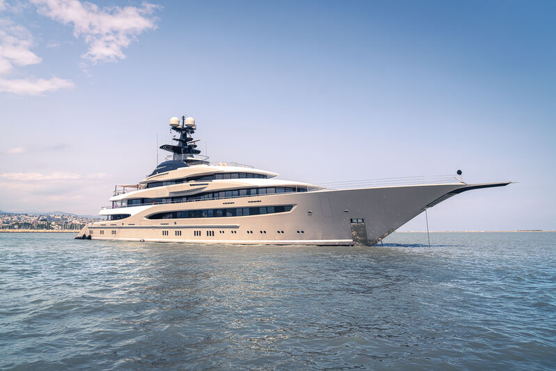 Whisper — A 95.2-metre · 312 ft motor yacht, delivered by Lürssen in 2014 and documented in the wiki.yachts archive.