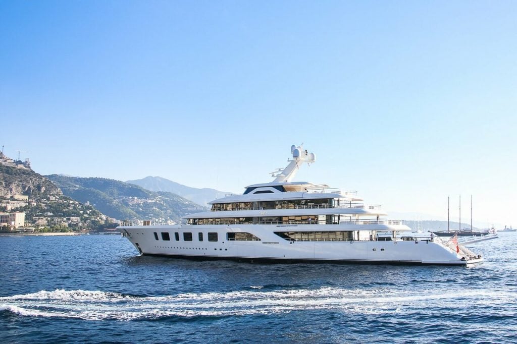 Aquarius — A 92-metre · 302 ft motor yacht, delivered by Feadship in 2016 and documented in the wiki.yachts archive.