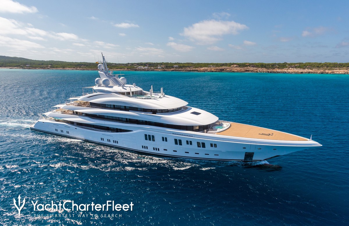 Lady Lara — A 91-metre · 299 ft motor yacht, delivered by Lürssen in 2015 and documented in the wiki.yachts archive.