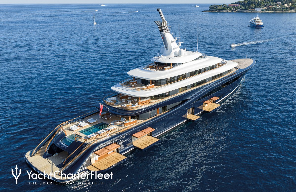 Breakthrough — A 118.8-metre · 390 ft motor yacht, delivered by Feadship in 2025 and documented in the wiki.yachts archive.